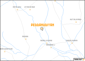 map of Peddamudiyam