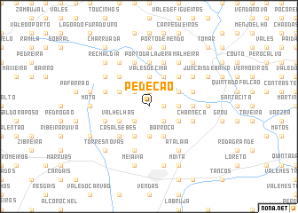 map of Pé de Cão