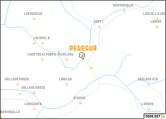 map of Pedegua