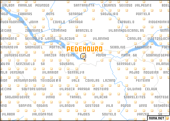 map of Pé de Mouro