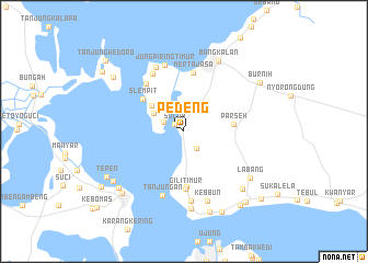 map of Pedeng