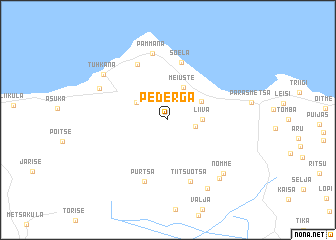 map of Pederga