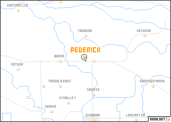 map of Pederick