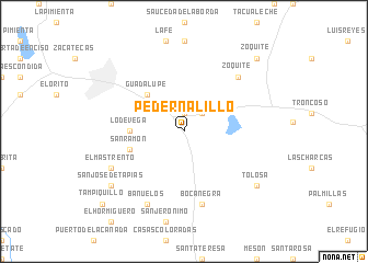 map of Pedernalillo