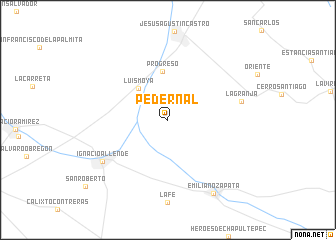 map of Pedernal