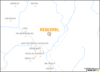 map of Pedernal