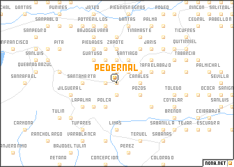 map of Pedernal