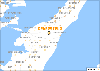 map of Pederstrup