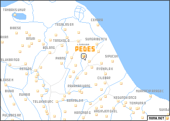 map of Pedes