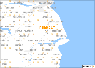 map of Pedholt