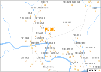 map of Pedio