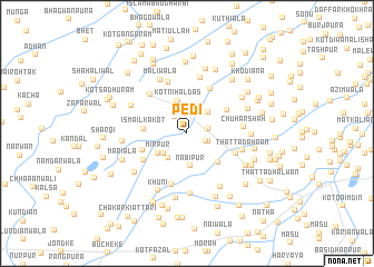 map of Pedi