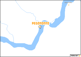 map of Pé do Morro