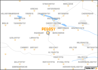 map of Pedosy