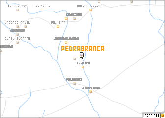 map of Pedra Branca