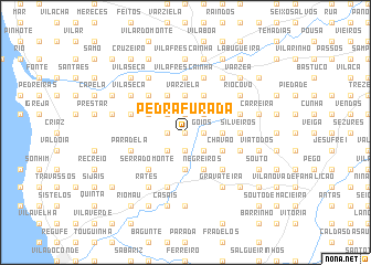map of Pedra Furada