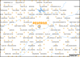 map of Pedraído