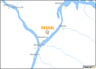 map of Pedral