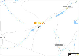 map of Pedras