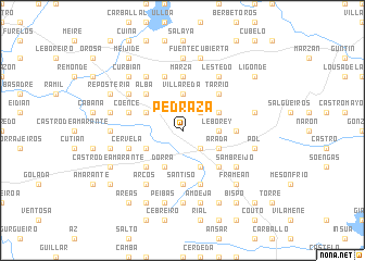 map of Pedraza