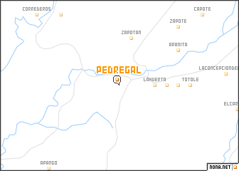 map of Pedregal