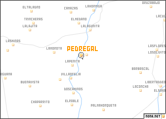 map of Pedregal