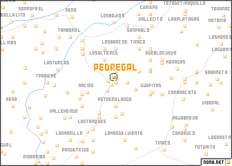 map of Pedregal