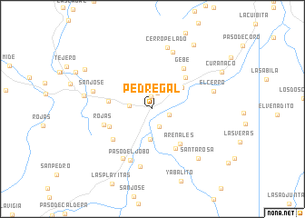 map of Pedregal