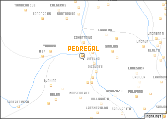 map of Pedregal