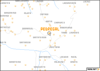 map of Pedregal