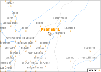 map of Pedregal