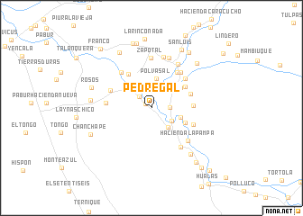 map of Pedregal