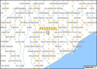 map of Pedregal