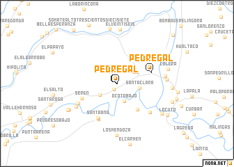 map of Pedregal