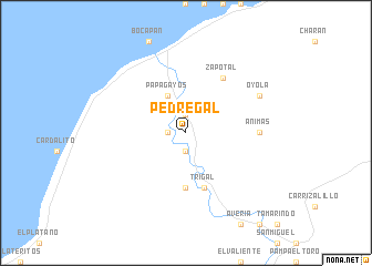 map of Pedregal