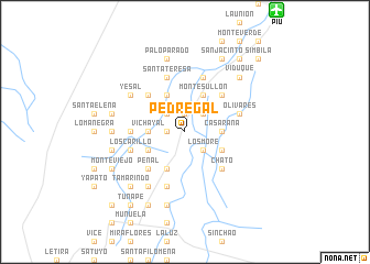 map of Pedregal