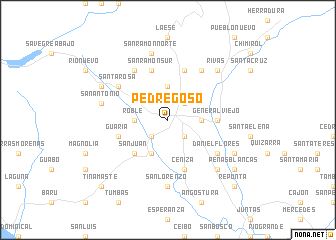 map of Pedregoso