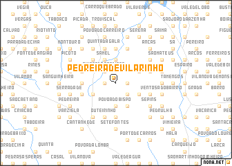 map of Pedreira de Vilarinho