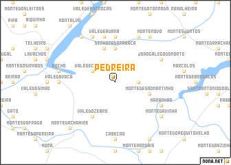 map of Pedreira