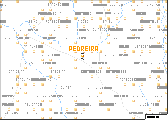 map of Pedreira