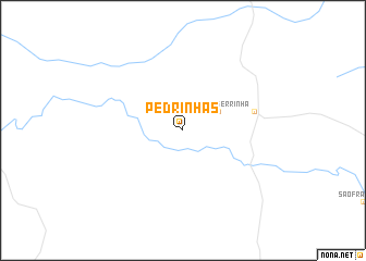 map of Pedrinhas