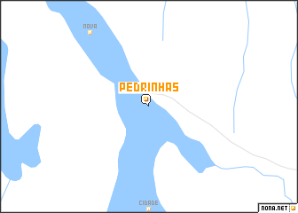 map of Pedrinhas