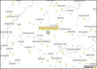 map of Pedrinhas