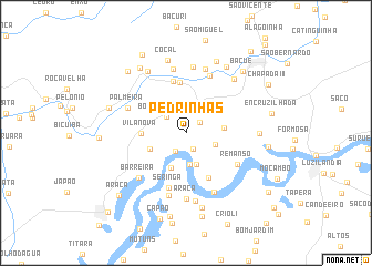 map of Pedrinhas