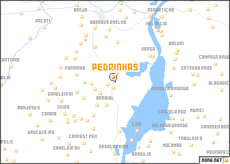 map of Pedrinhas