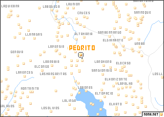 map of Pedrito