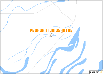 map of Pedro Antonio Santos