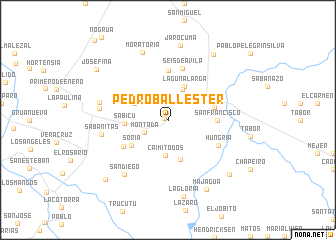 map of Pedro Ballester