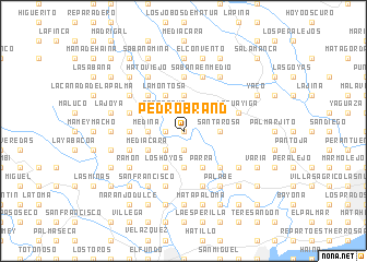 map of Pedro Brand