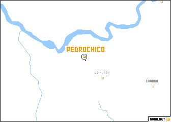 map of Pedro Chico